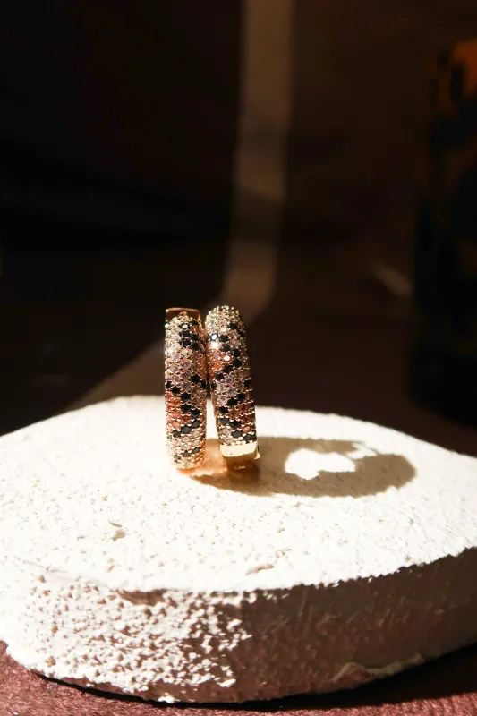 Femme Fatale Rebel Leopard 316L Stainless Steel Earrings Pre-Order sold by KC Chic Designs