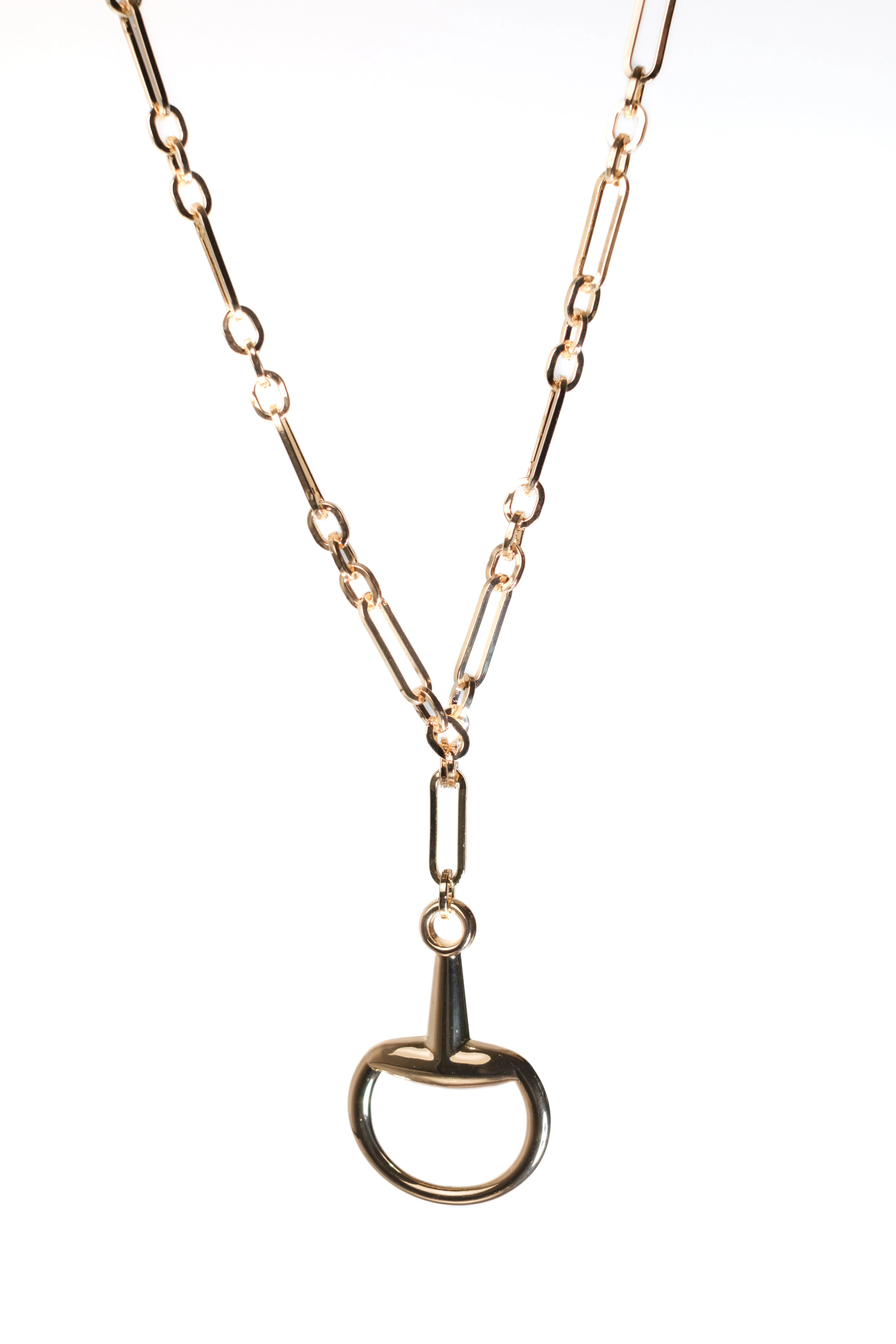 A Bit Of Power 316L Stainless Steel Horse Bit Necklace sold by KC Chic Designs product image thumbnail 2