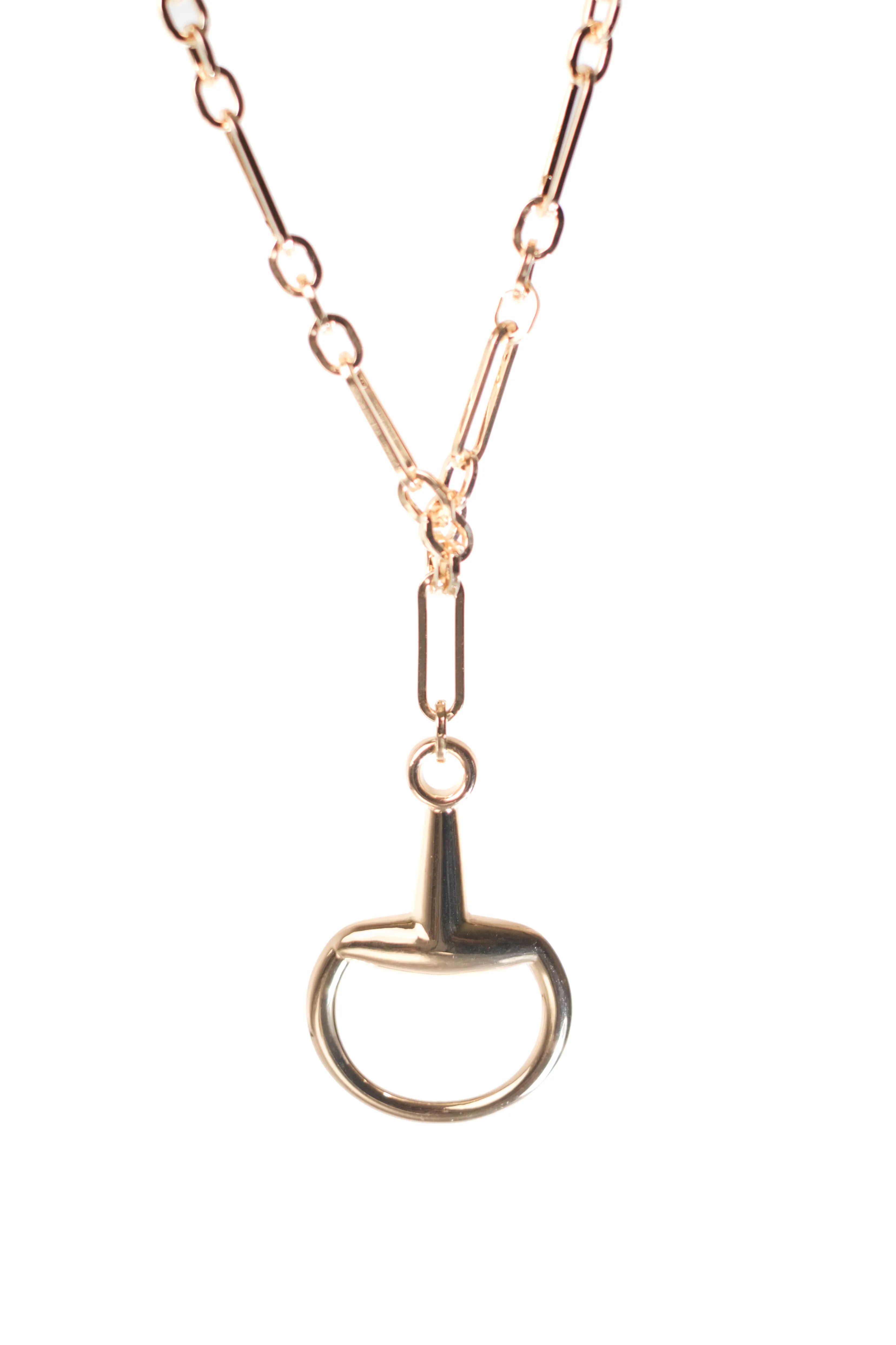 A Bit Of Power 316L Stainless Steel Horse Bit Necklace sold by KC Chic Designs