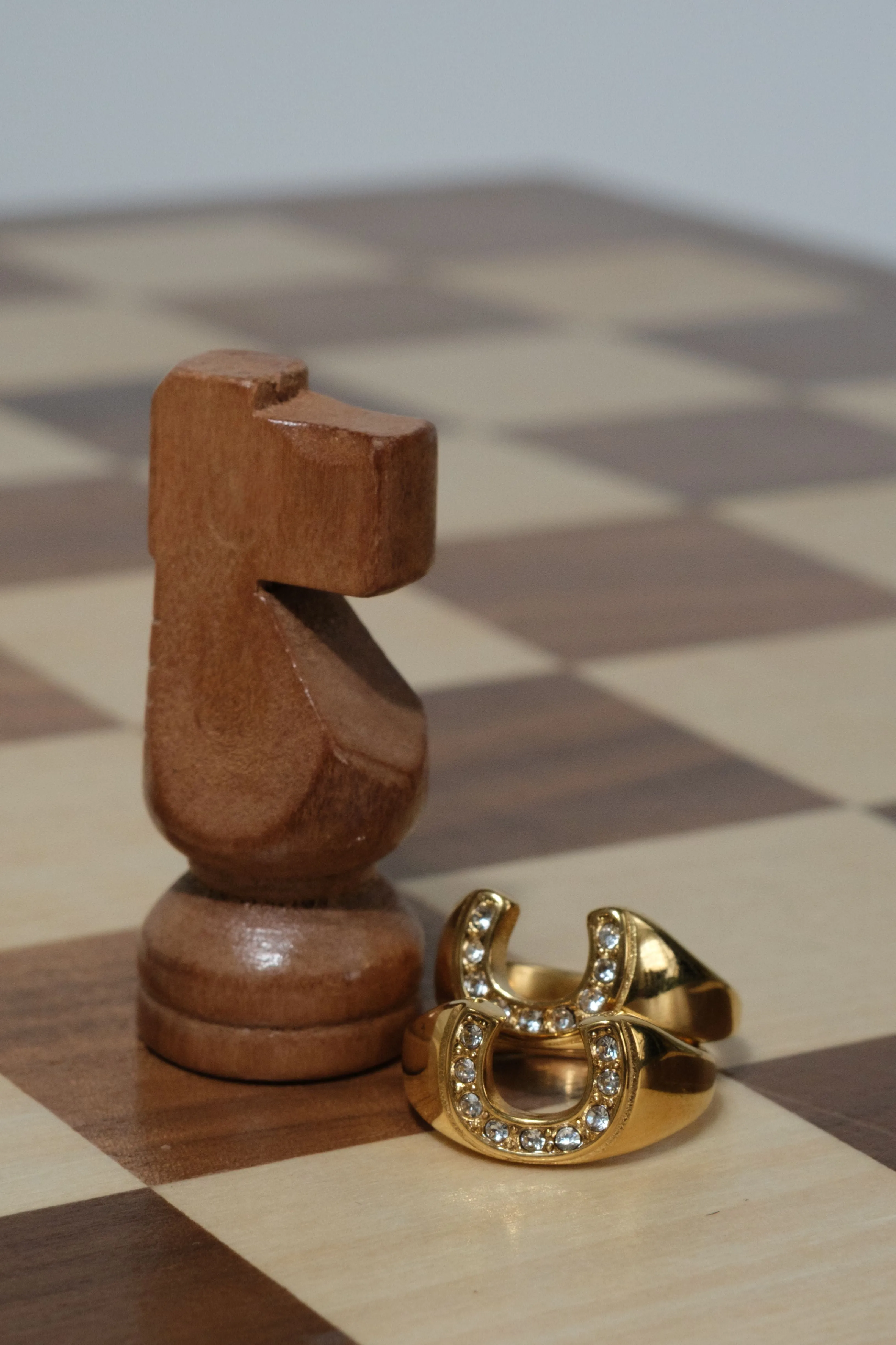 Hustle Honey Horse Shoe 316L Stainless Steel Ring sold by KC Chic Designs product image thumbnail 2