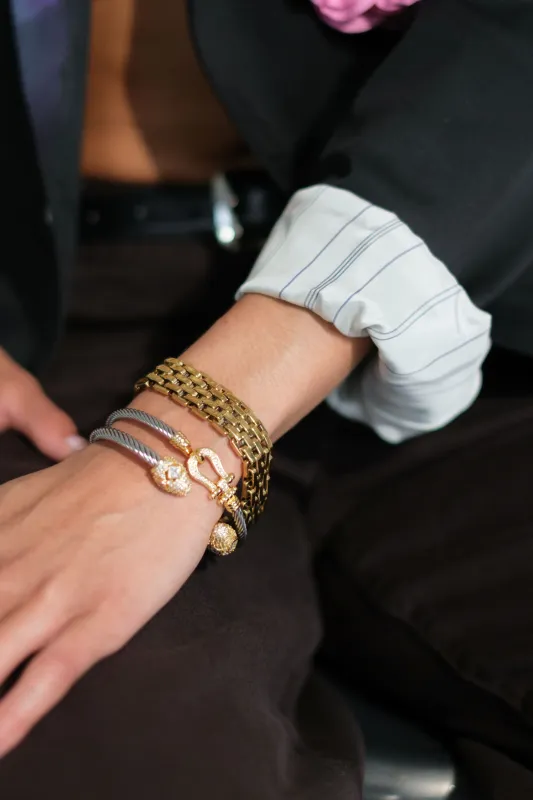 The Modern Muse 316L Stainless Steel Bracelet Collection made by KC Chic Designs