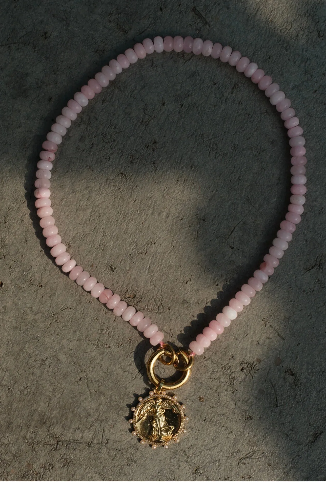 She Blooms Natural Stone Necklace sold by KC Chic Designs product image thumbnail 3