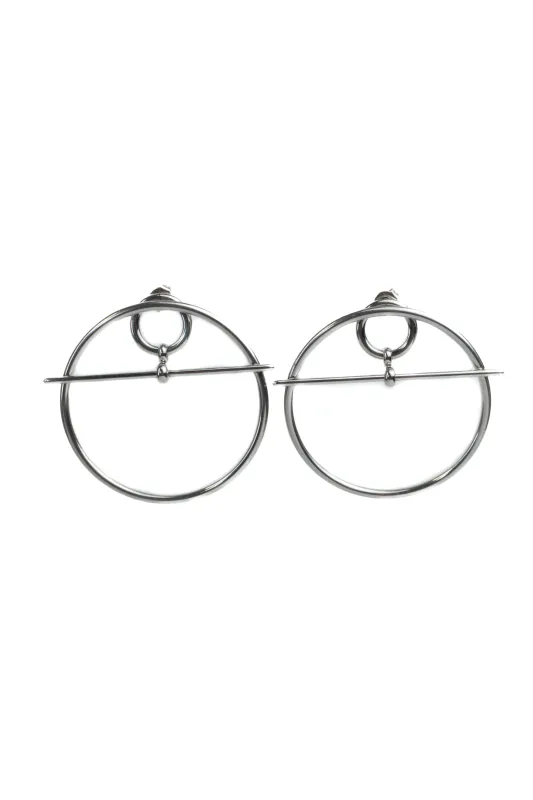 Happy Hour 316L Stainless Steel Hoops made by KC Chic Designs