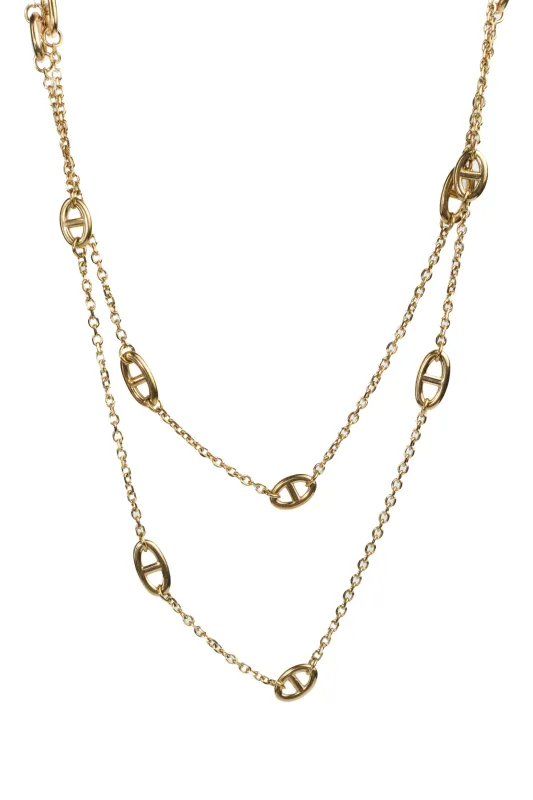 Glow Getter 316L Stainless Steel Mariner Chain made by KC Chic Designs