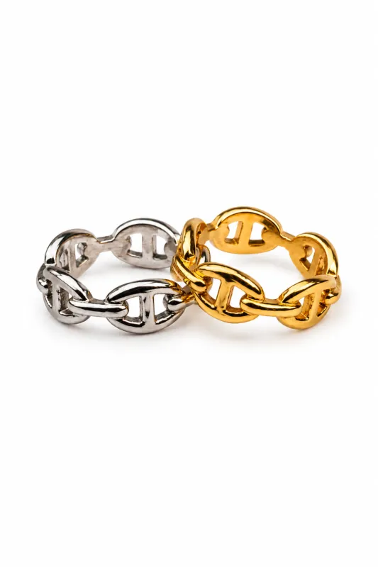 The Madison Mariner  316L Stainless Steel Ring made by KC Chic Designs