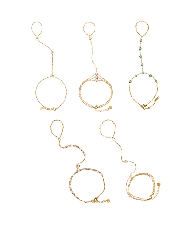 Shore House 316L Stainless Steel Hand Chain made by KC Chic Designs