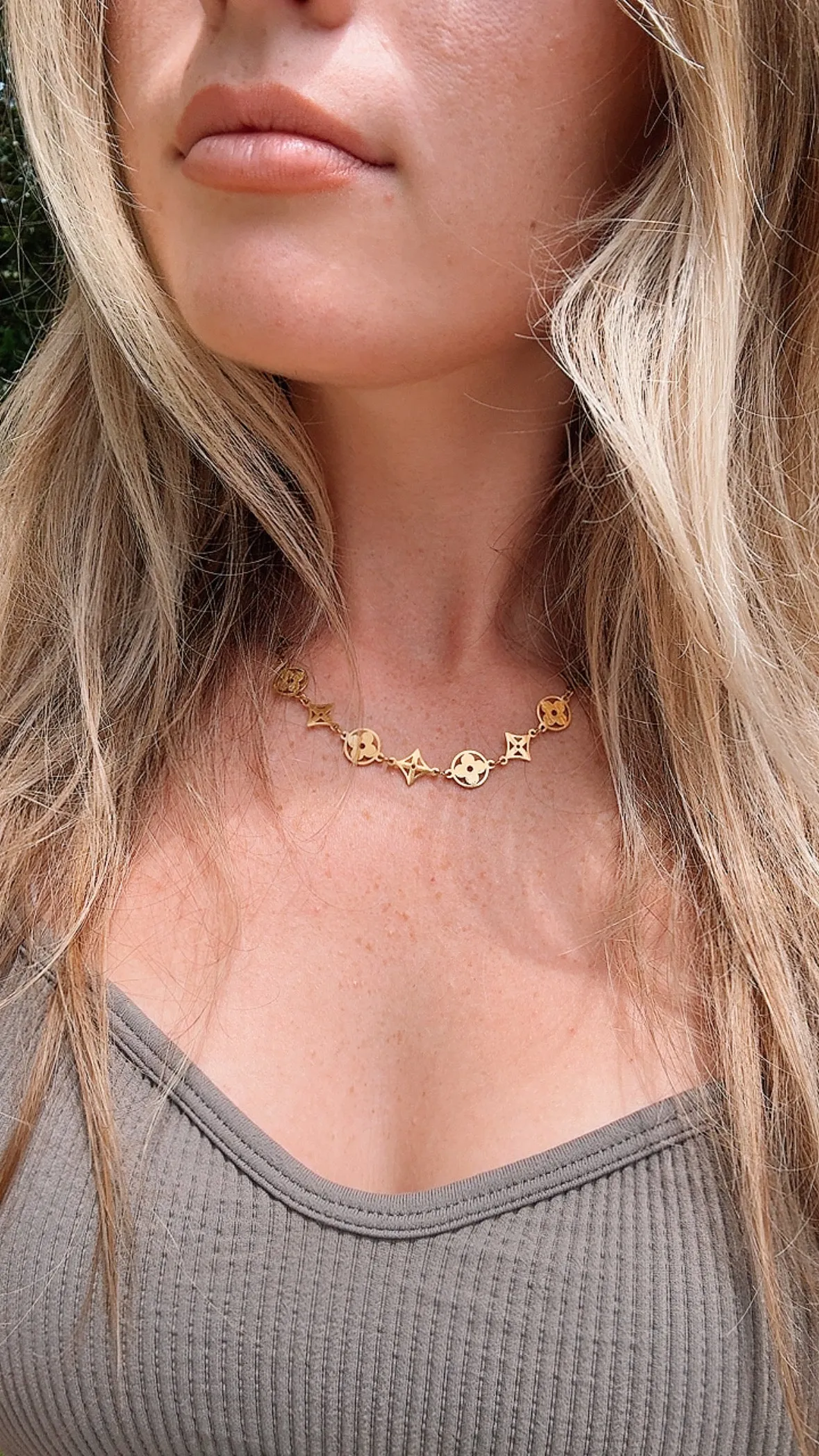 The Euro Summer 316L Stainless Steel Necklace + Bracelet Duo sold by KC Chic Designs product image thumbnail 3