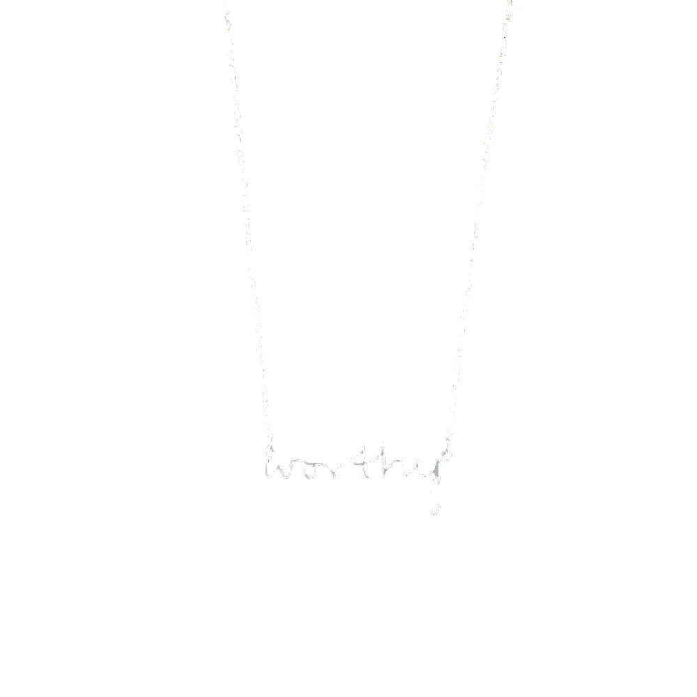 Absolute Affirmation 316L Stainless Steel Necklace sold by KC Chic Designs product image thumbnail 3