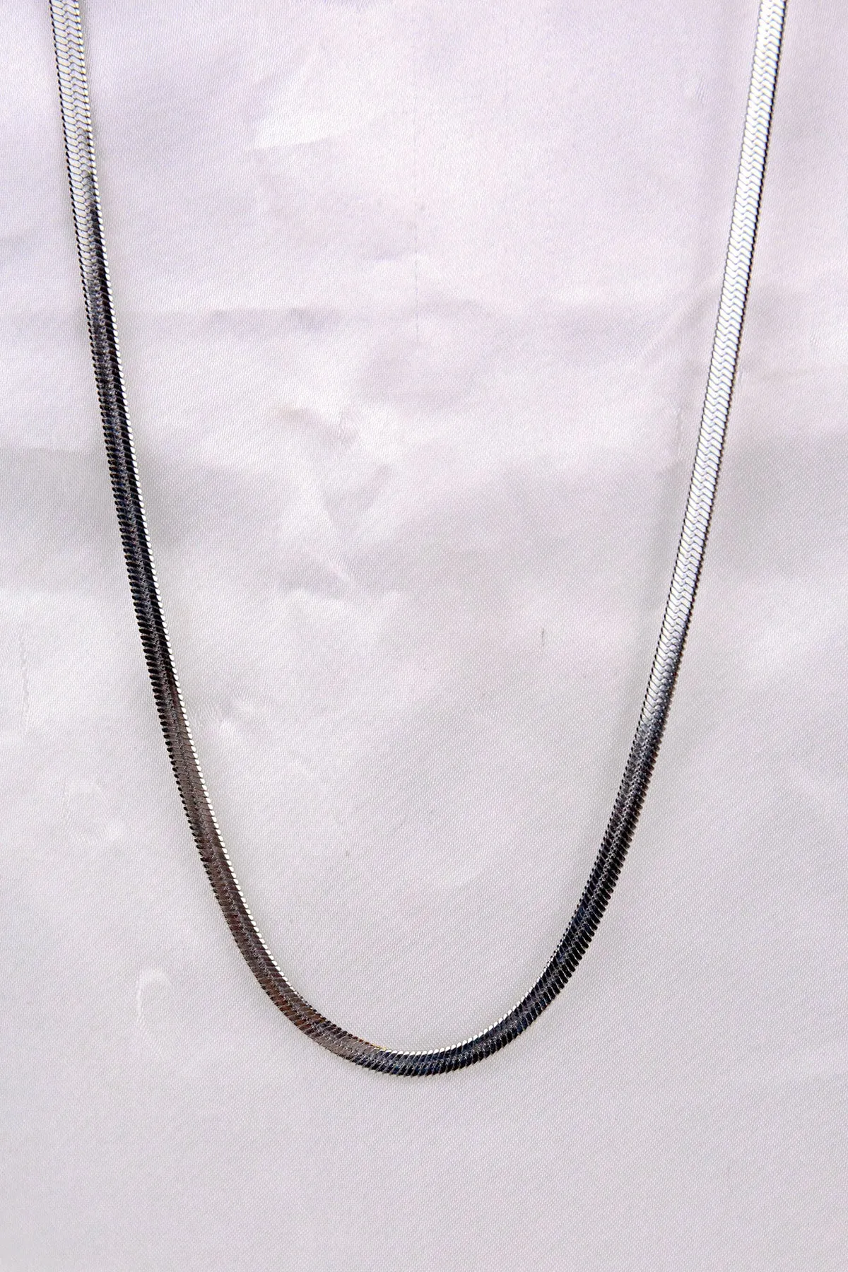 Local Celeb 316L Stainless Steel Herringbone Chain sold by KC Chic Designs product image thumbnail 3