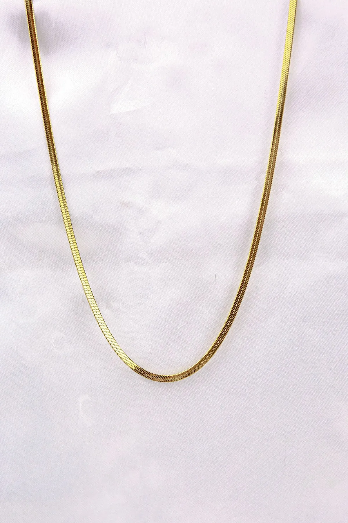 Local Celeb 316L Stainless Steel Herringbone Chain sold by KC Chic Designs product image thumbnail 2