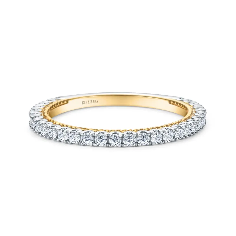 Rope Timeless Diamond Wedding Band sold by Kirk Kara