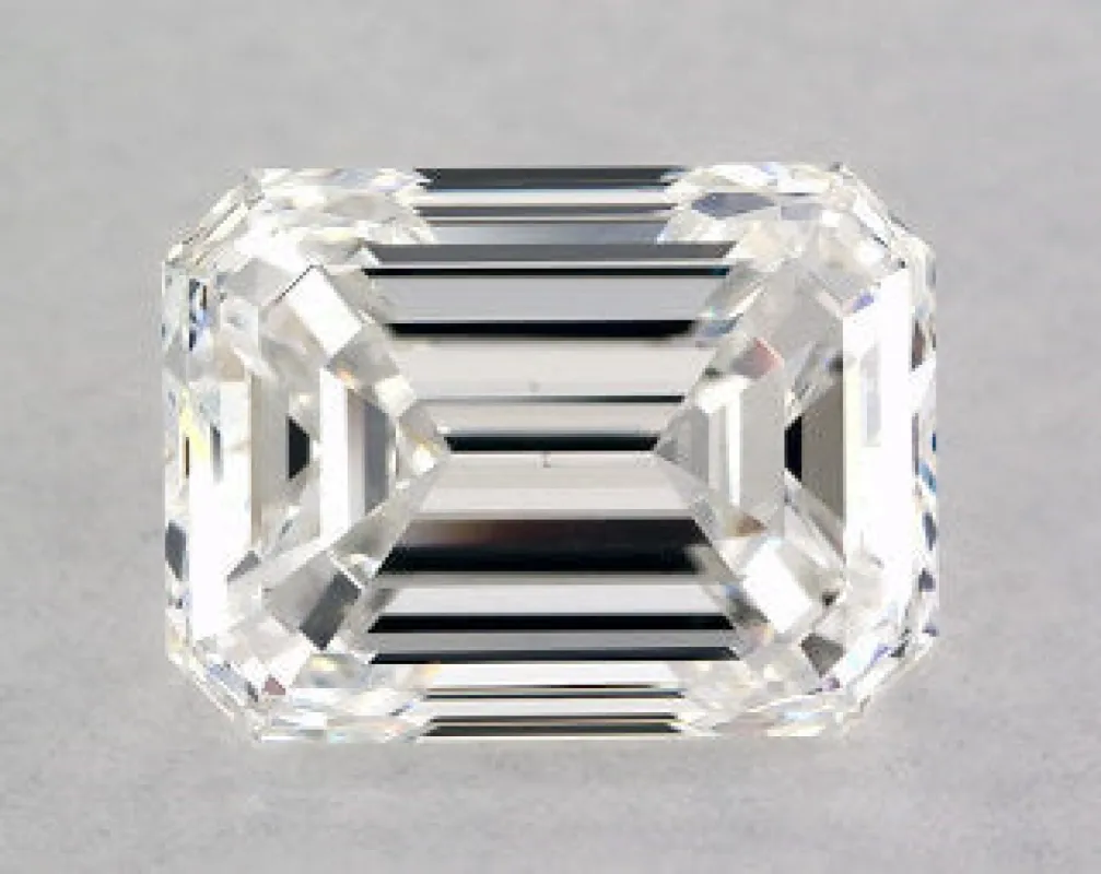 2.33 Carat D Color VVS2 Emerald Diamond made by Kirk Kara