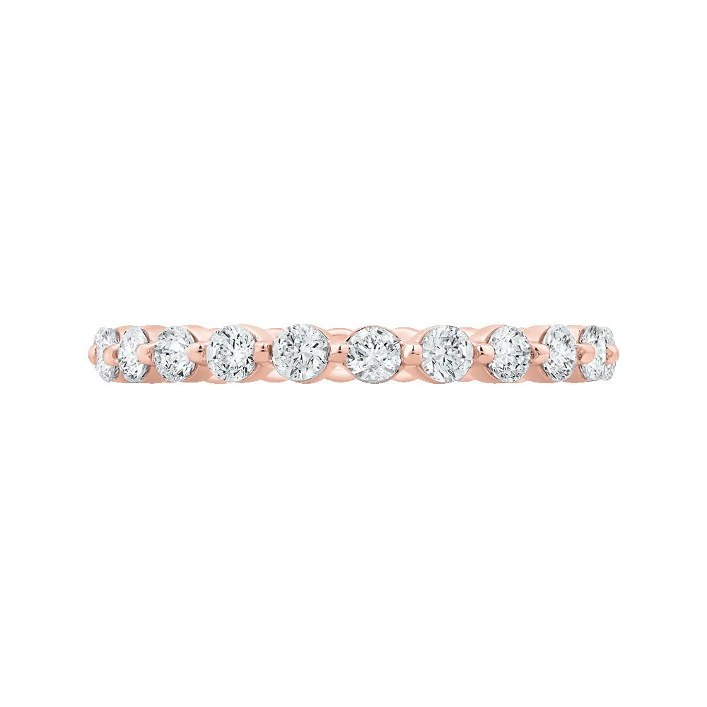 Classic 1 ctw Round Single Shared Prong Eternity Band sold by Kirk Kara product image thumbnail 5