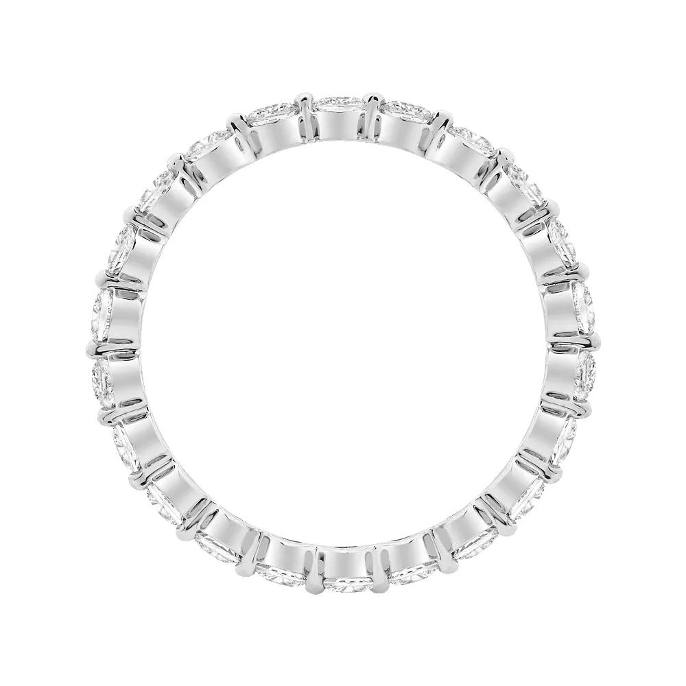 Classic 1 ctw Round Single Shared Prong Eternity Band sold by Kirk Kara product image thumbnail 4