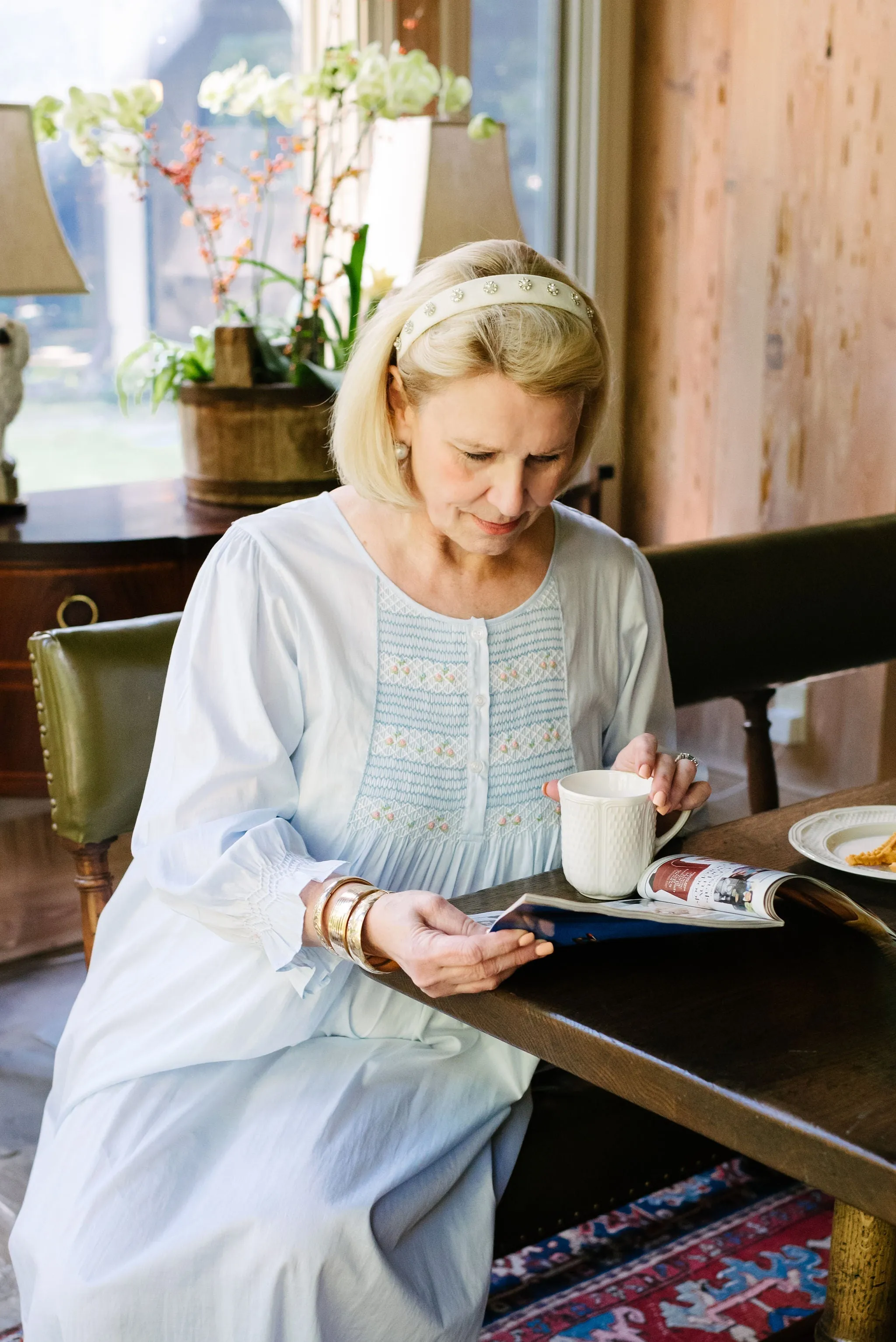 LAUREN COTTON NIGHTGOWN sold by Lenora product image thumbnail 2