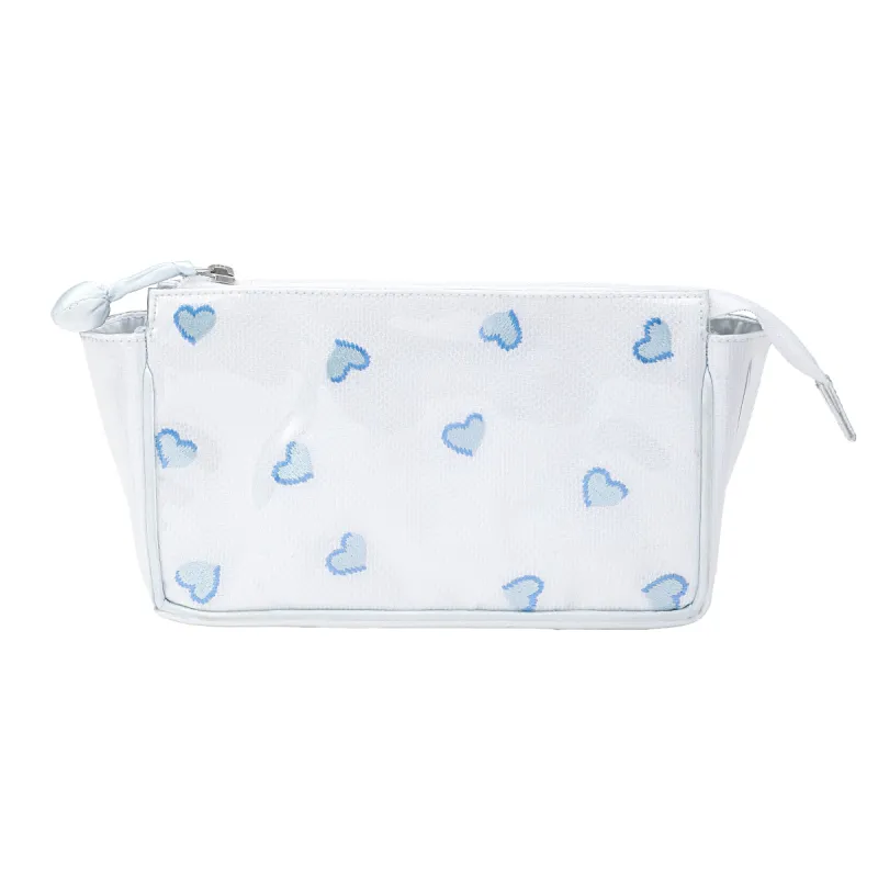 HEARTS SMALL MAKEUP BAG sold by Lenora