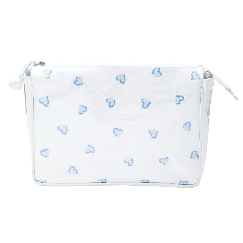 HEARTS LARGE MAKEUP BAG sold by Lenora