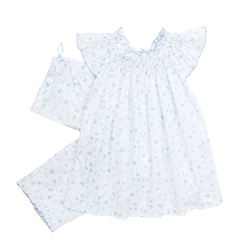 KATY BLUEBELL COTTON PAJAMAS sold by Lenora