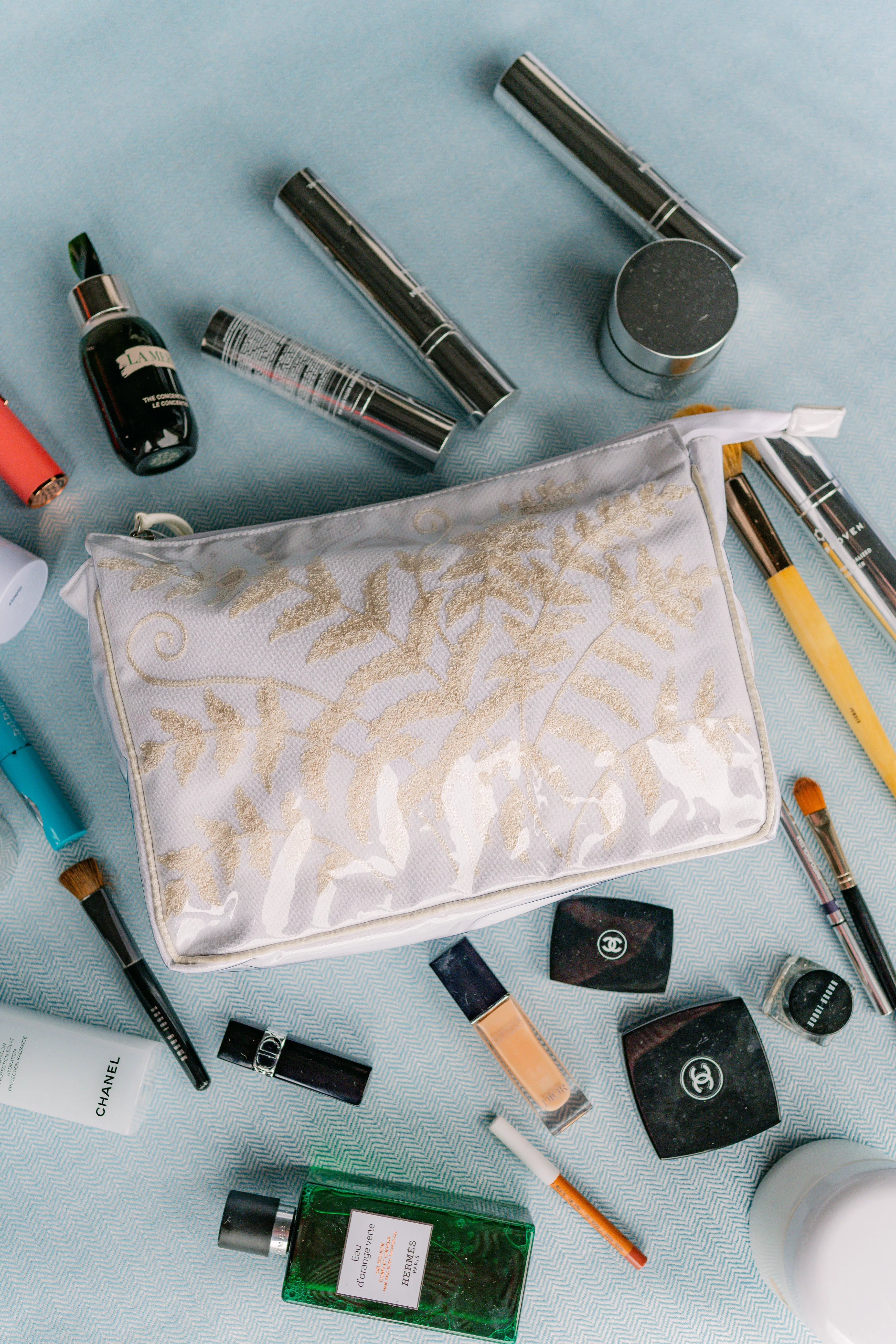 FERN TRAIN CASE BUNDLE IN IVORY sold by Lenora product image thumbnail 3