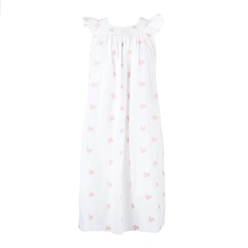 NANCY COTTON EMBROIDERED NIGHTGOWN sold by Lenora