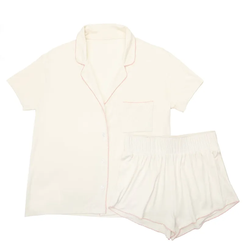 NORA MODAL KNIT SHORT PAJAMAS sold by Lenora
