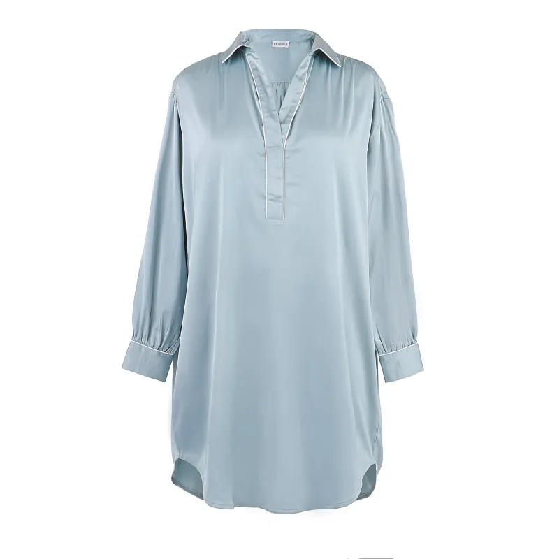 CHLOE SATIN NIGHTSHIRT sold by Lenora