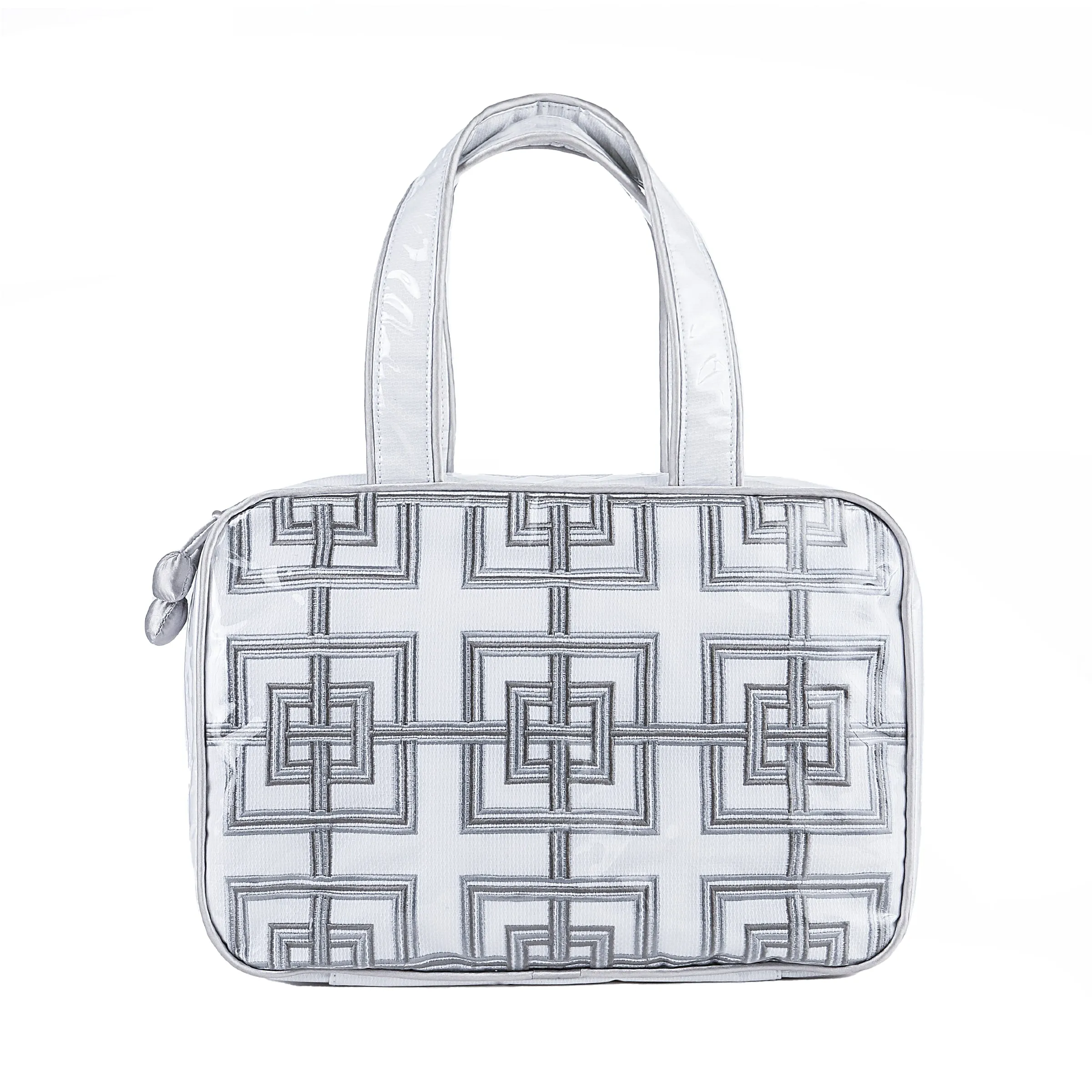 Geometric Hanging Cosmetic Bag sold by Lenora product image thumbnail 2