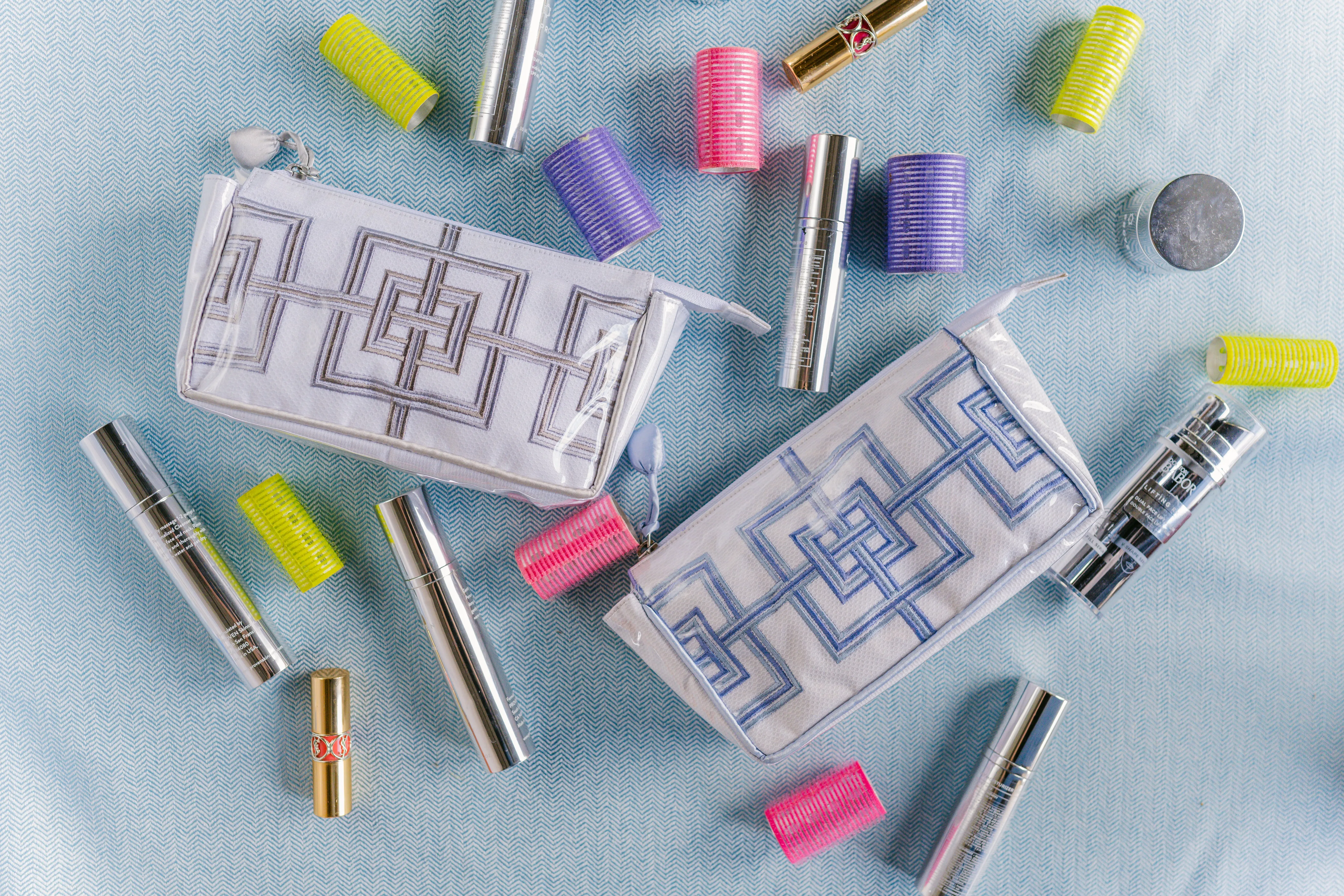 Geometric Small Makeup Bag sold by Lenora product image thumbnail 5