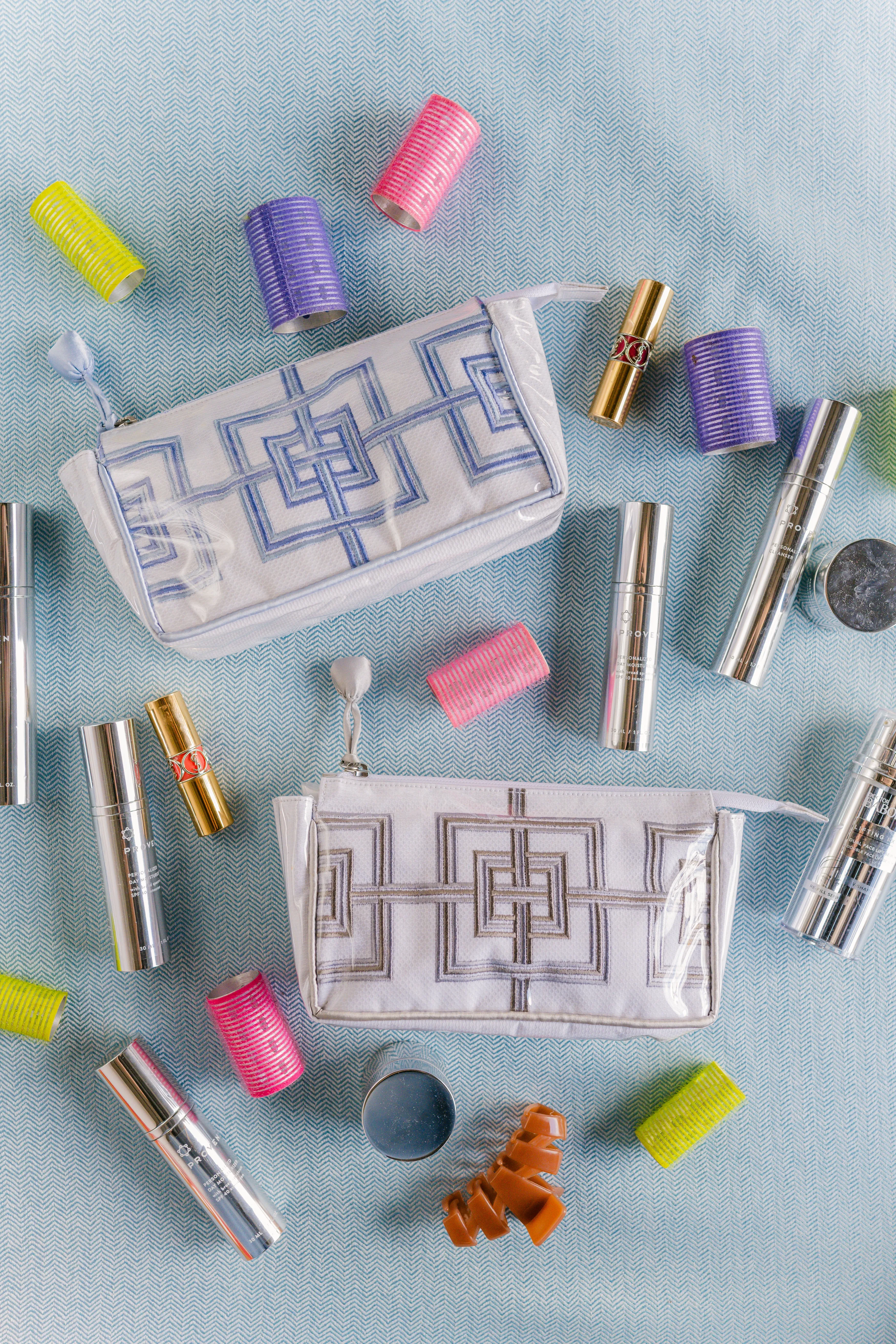 Geometric Small Makeup Bag sold by Lenora product image thumbnail 3