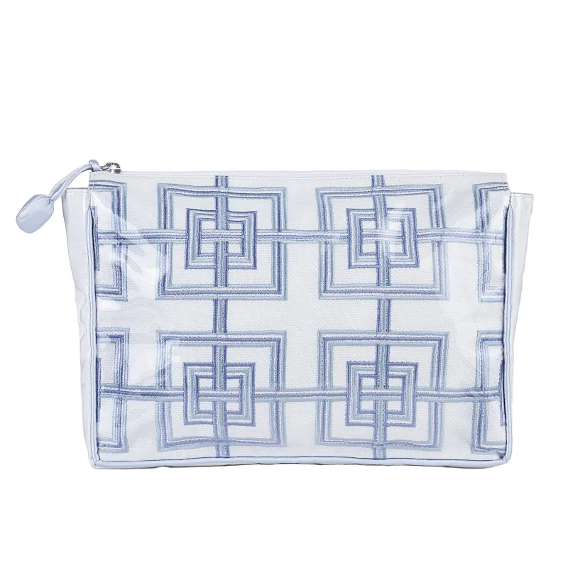 Geometric Large Makeup Bag sold by Lenora