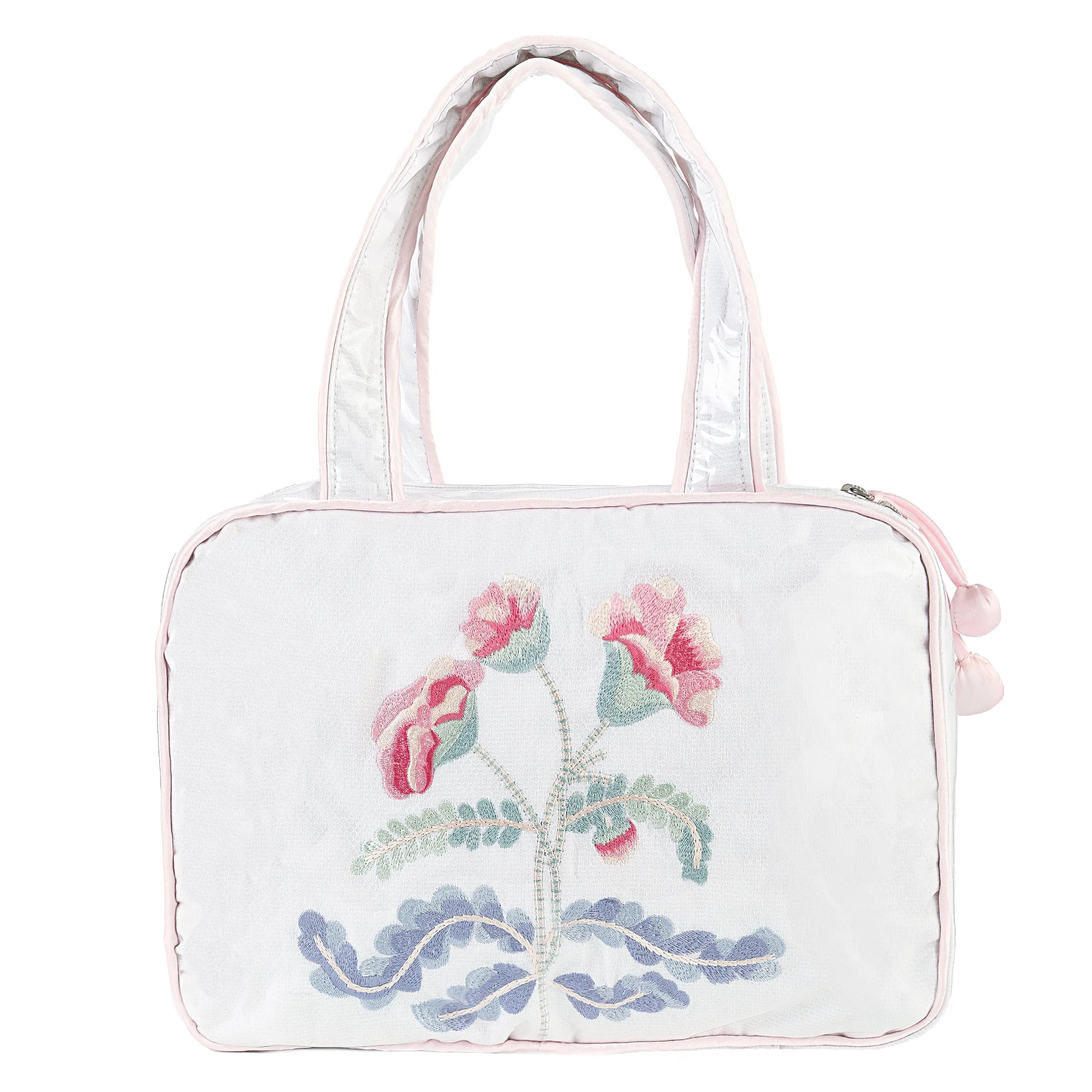 Carnation Hanging Cosmetic Bag sold by Lenora product image thumbnail 2