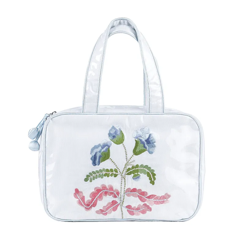 Carnation Hanging Cosmetic Bag sold by Lenora