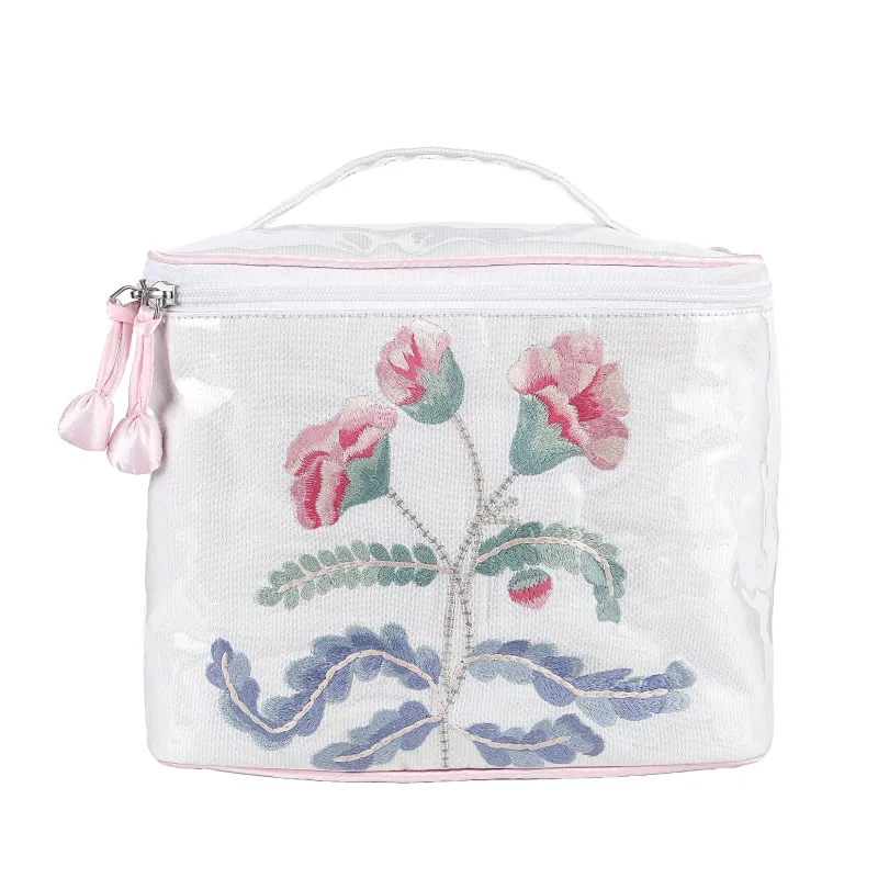 Carnation Train Case sold by Lenora