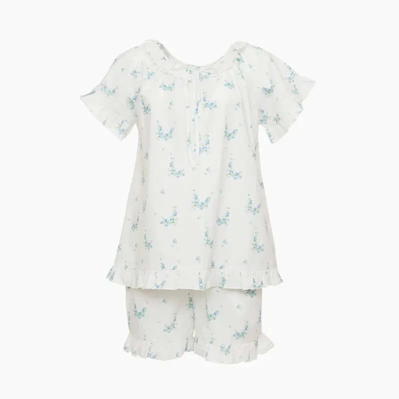 LUCY RUFFLE SHORT PAJAMAS sold by Lenora