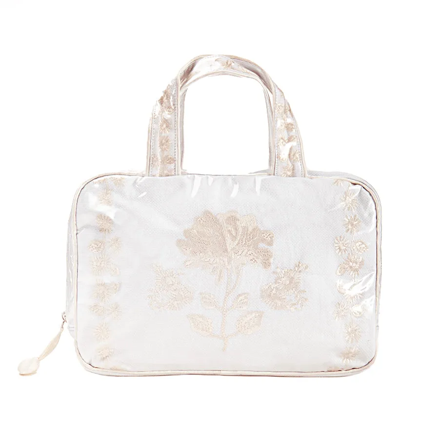 PEONY HANGING COSMETIC BAG sold by Lenora product image thumbnail 4
