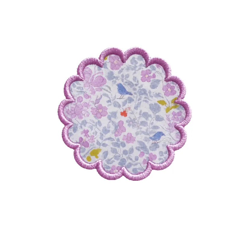 Monogrammed Scalloped Patch - 5" made by Lenora