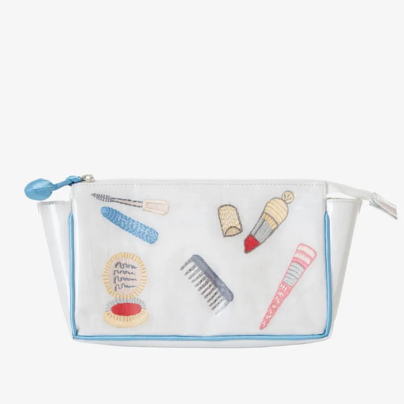 ESSENTIALS SMALL MAKEUP BAG made by Lenora