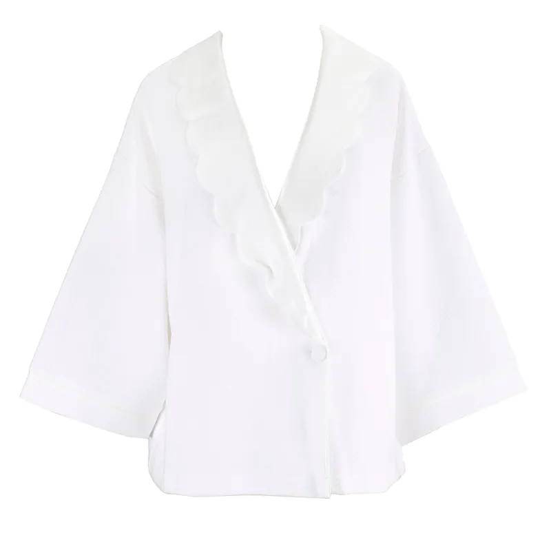 HELEN COTTON BEDJACKET sold by Lenora