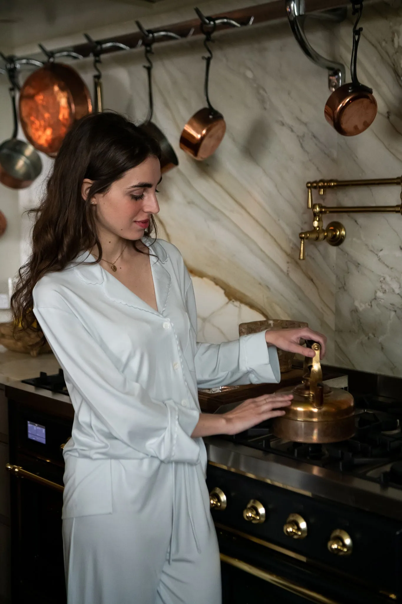 WYNNE MODAL KNIT PAJAMAS sold by Lenora product image thumbnail 5