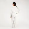 BIRDIE SATIN LONG PAJAMAS sold by Lenora