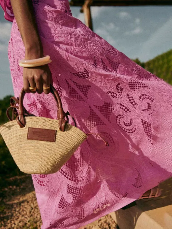 Unique Exquisite Hollow Lace Long A-Line Skirt sold by Like My Choice product image thumbnail 3