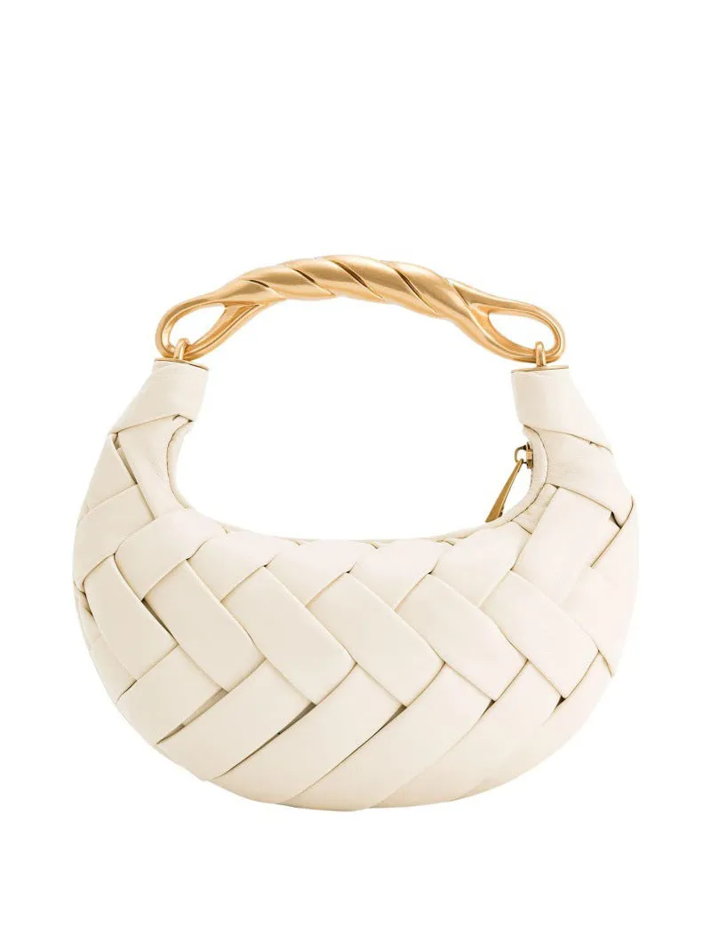 Exquisite Metal Handle Woven Shoulder Bag sold by Like My Choice product image thumbnail 2