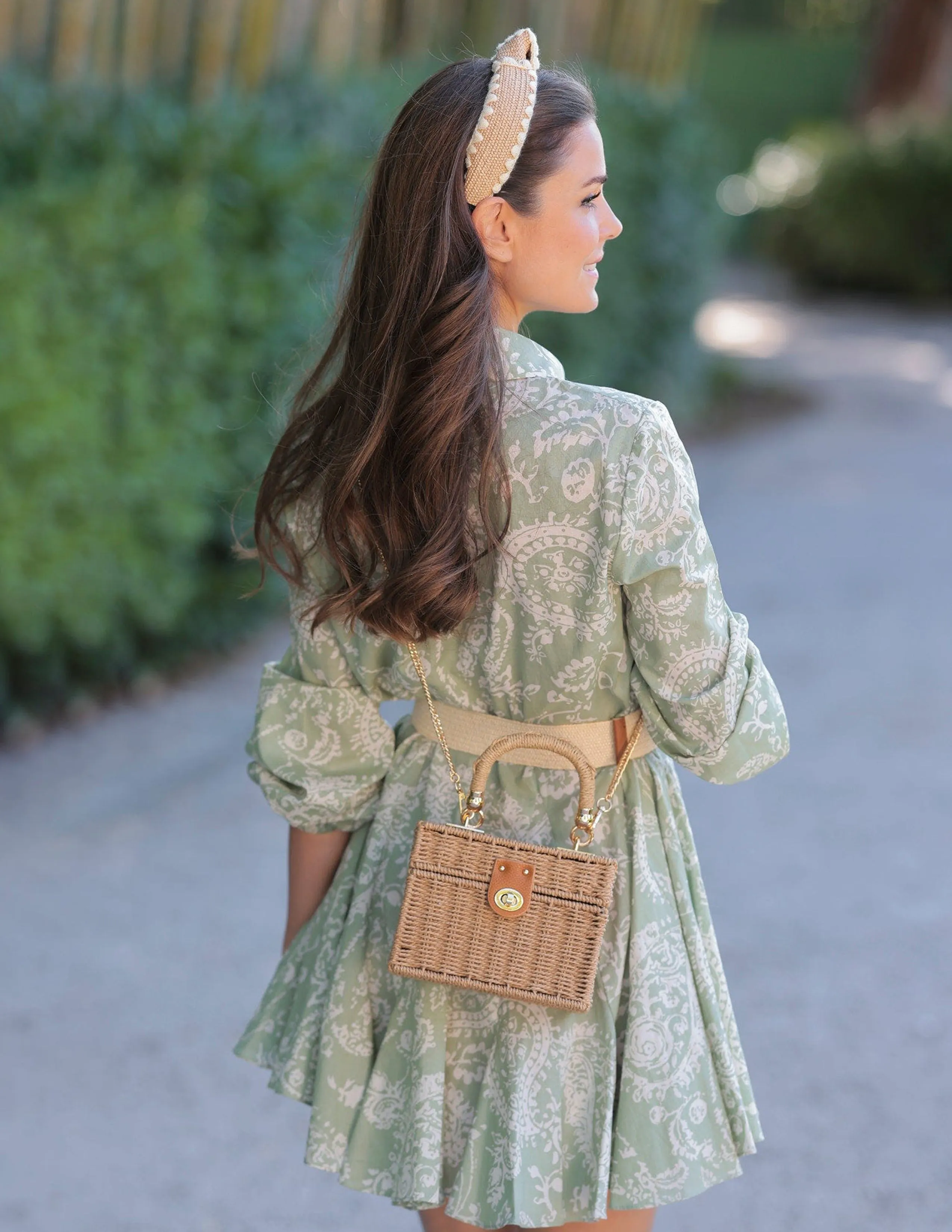 Natural Raffia Knotted Headband sold by Like My Choice product image thumbnail 3