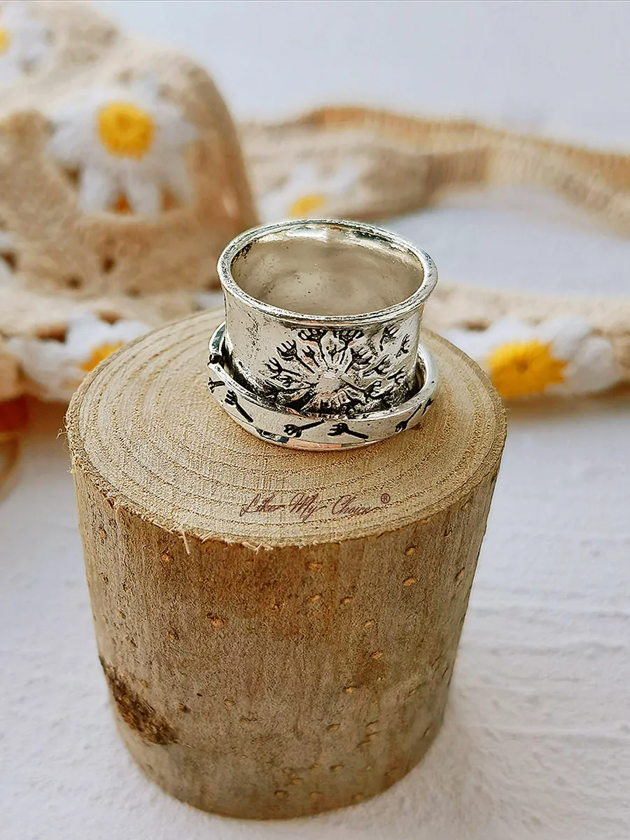 Vintage Dandelion Ring sold by Like My Choice