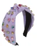 Pink Multi Color Rhinestone Headband sold by Like My Choice