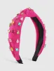 Pink Multi Color Rhinestone Headband sold by Like My Choice