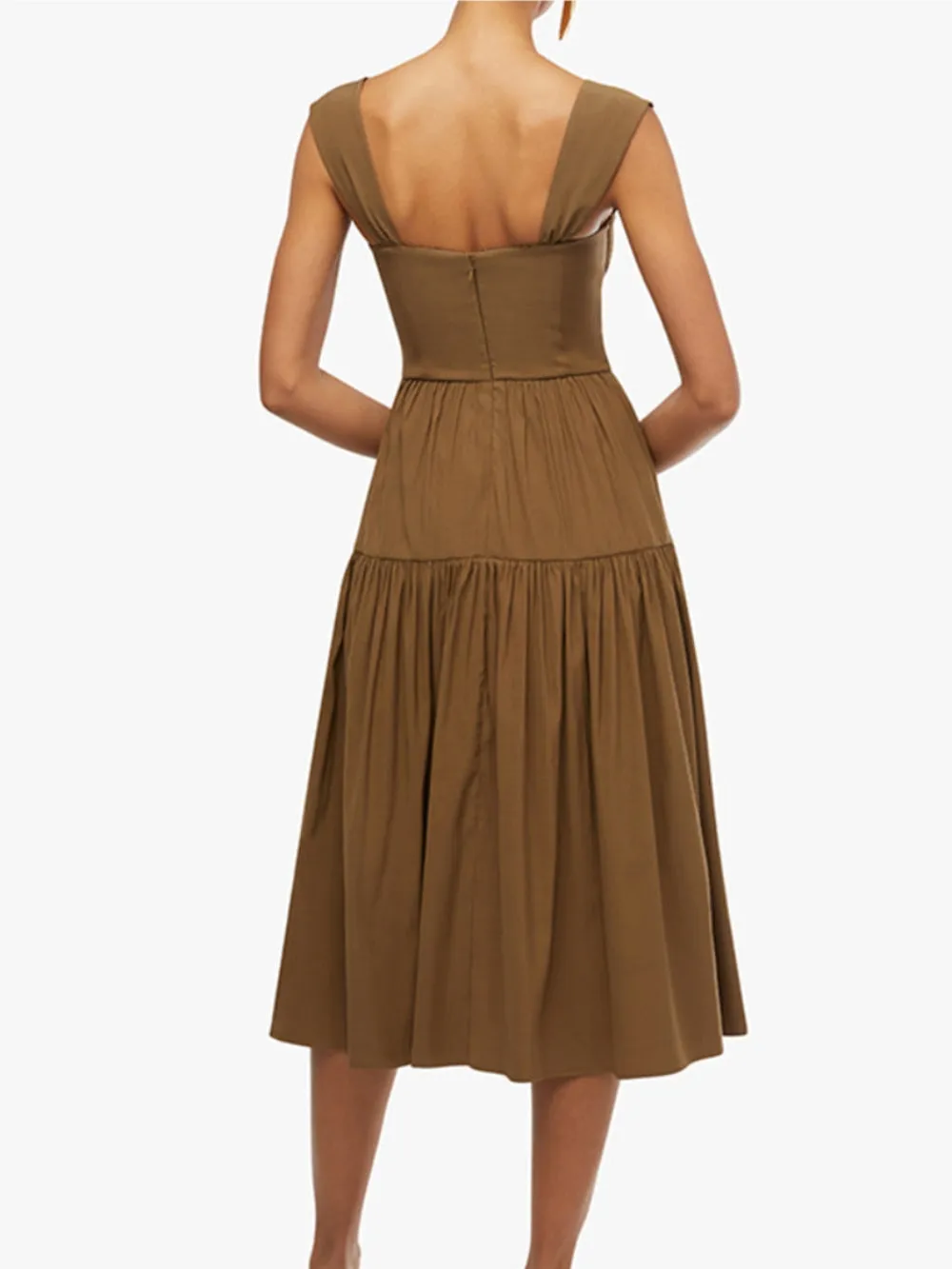 Strap Corset Midi Dress sold by Like My Choice product image thumbnail 4