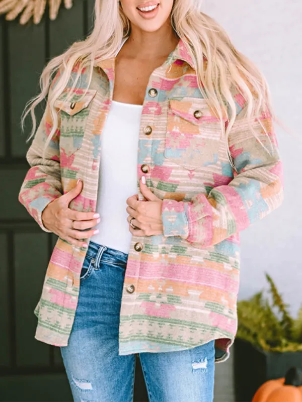Multicolor Check Oversized Jacket sold by Like My Choice