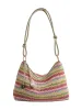 Contrast Color Woven Fashion Crossbody Bag sold by Like My Choice