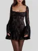 Black Lace Corset Dress sold by Like My Choice